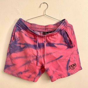 Vans tie dye shorts